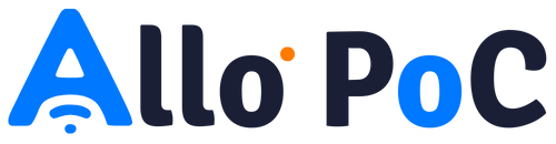 Logo aligne Allo PoC Bleus